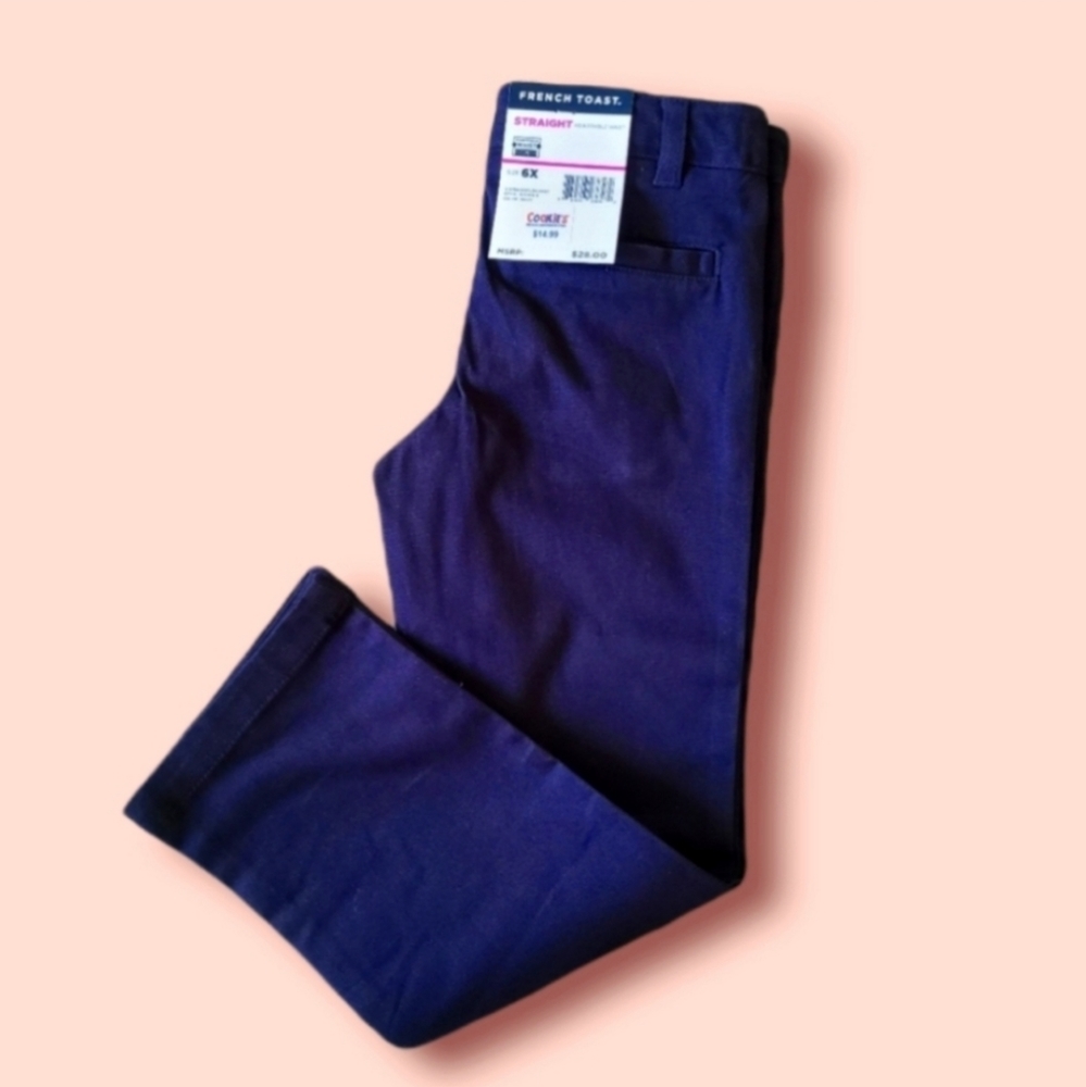 Girls’ School Uniform Pants – Navy French Toast Size 6X (NWT, 8 Available) 5